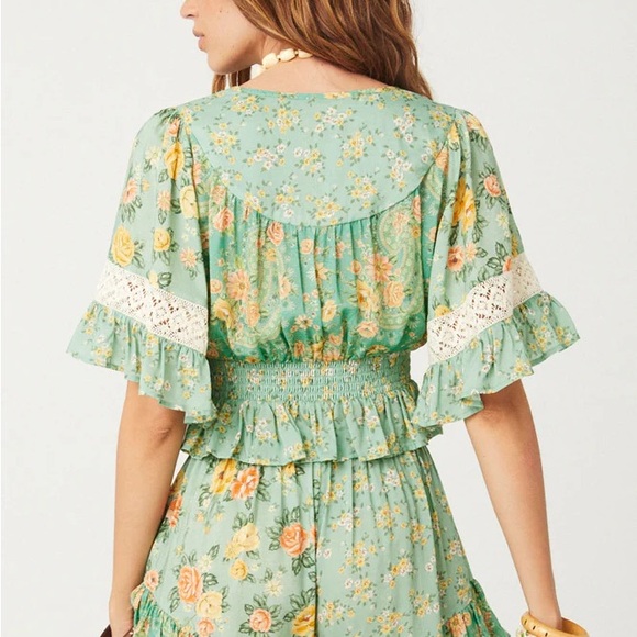 NWTS SPELL MELODY CROPPED BLOUSE (L) - Picture 7 of 10